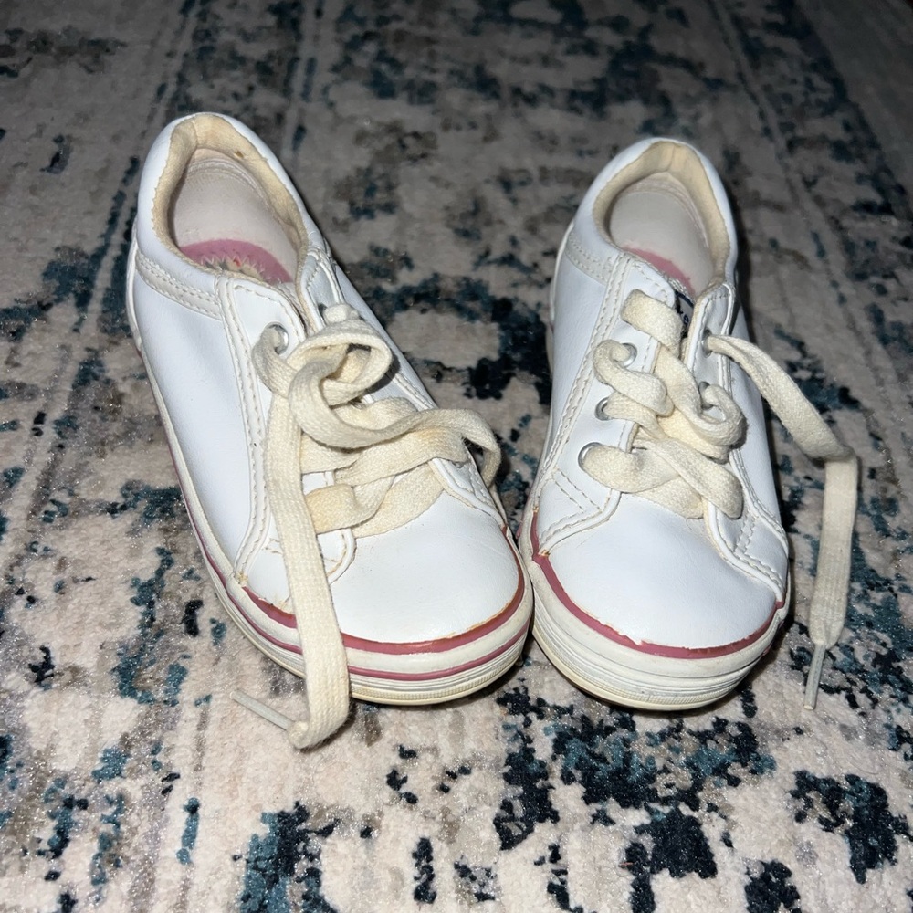 White Kids Sneakers